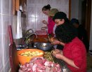 Almoço com Maria nas montanhas 