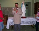 Visita de Nossa Senhora na casa da Dona Lourdes Ebani, e Zeneide Uliana - Venda Nova do Imigrante - E.S