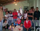 Visita de Nossa Senhora na casa da Dona Lourdes Ebani, e Zeneide Uliana - Venda Nova do Imigrante - E.S