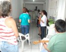 Nossa Senhora Estrela da Manhã visita a  casa  de Sr. Nelson Moreira e sra. Edna Muniz - Bairro de Fátima -E.S