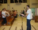 2° momento de cura e libertação programado pelo grupo de oração Santuário da Fé
