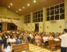 2° momento de cura e libertação programado pelo grupo de oração Santuário da Fé
