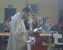 ALMOÇO COM MARIA NO BAIRRO ORIENTE - VITÓRIA, E.S.
