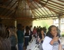 RETIRO DE JOVENS NA CMR, COM O TEMA: TU É MEU FILHO, EU HOJE TE GEREI.