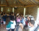 RETIRO DE JOVENS NA CMR, COM O TEMA: TU É MEU FILHO, EU HOJE TE GEREI.