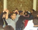 RETIRO DE JOVENS NA CMR, COM O TEMA: TU É MEU FILHO, EU HOJE TE GEREI.