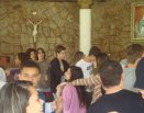 RETIRO DE JOVENS NA CMR, COM O TEMA: TU É MEU FILHO, EU HOJE TE GEREI.