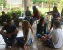 RETIRO DE JOVENS NA CMR, COM O TEMA: TU É MEU FILHO, EU HOJE TE GEREI.