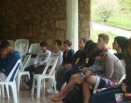 RETIRO DE JOVENS NA CMR, COM O TEMA: TU É MEU FILHO, EU HOJE TE GEREI.