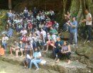 RETIRO DE JOVENS NA CMR, COM O TEMA: TU É MEU FILHO, EU HOJE TE GEREI.