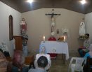 Presença de Dom Roberto na CMR, para formação dos membros de vida e aliança e instauração do Santíssimo