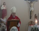 Presença de Dom Roberto na CMR, para formação dos membros de vida e aliança e instauração do Santíssimo