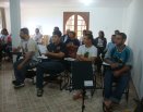 Presença de Dom Roberto na CMR, para formação dos membros de vida e aliança e instauração do Santíssimo