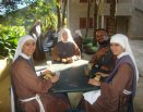 Comunidade Mãe Rainha recebem irmãos e irmãs da Arca de Maria