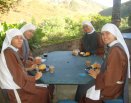 Comunidade Mãe Rainha recebem irmãos e irmãs da Arca de Maria