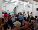 Comunidade Mãe Rainha, visita  Comunidade São Marcos, Vila Velha