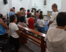 Comunidade Mãe Rainha, visita  Comunidade São Marcos, Vila Velha