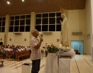 Momento de Cura e Libertação no Santuário de Fátima, Serra-ES, Abril de 2014