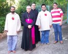 Visita do Bispo Dom Edney Gouvea Matoso